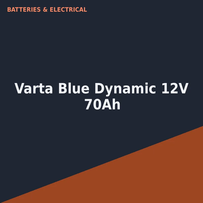 Varta Blue Dynamic 12V 70Ah